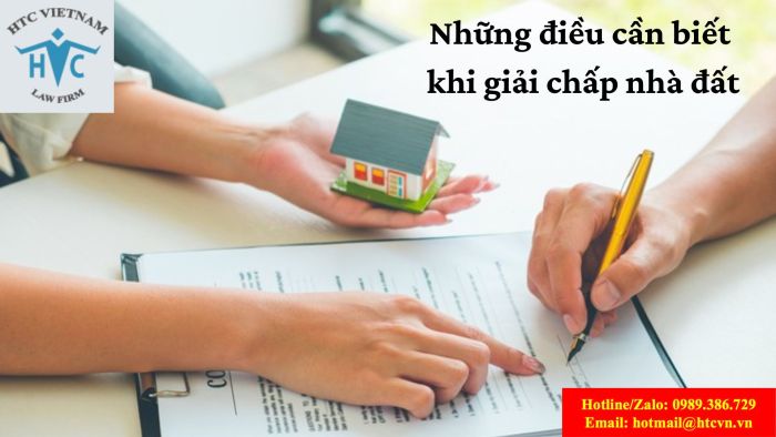 NHỮNG ĐIỀU CẦN BIẾT KHI GIẢI CHẤP NHÀ ĐẤT 